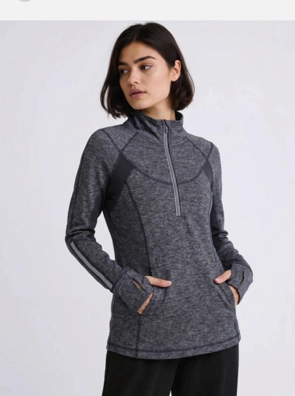 Lululemon Star runner Half Zip running Sweat Wick Long Sleeve  Large